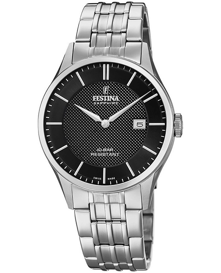 Часы Festina Classics F20005/4 — мужские, черный
