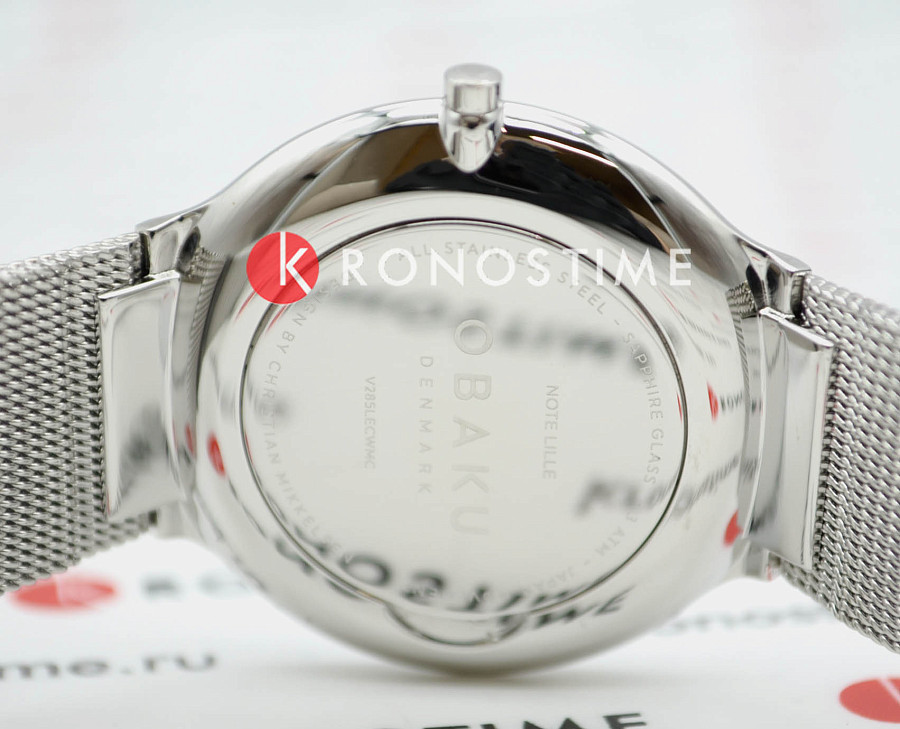 Часы Obaku Mesh V285LECWMC — женские, нержавеющая сталь