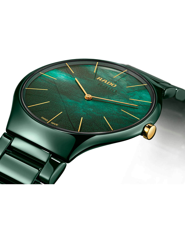 Часы Rado True Thinline R27006912 — сталь металл керамика, Швейцария