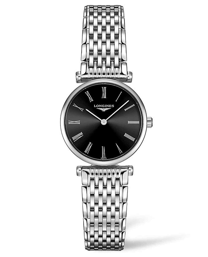 Часы Longines La Grande Classique L4.209.4.51.6 — женские, черный
