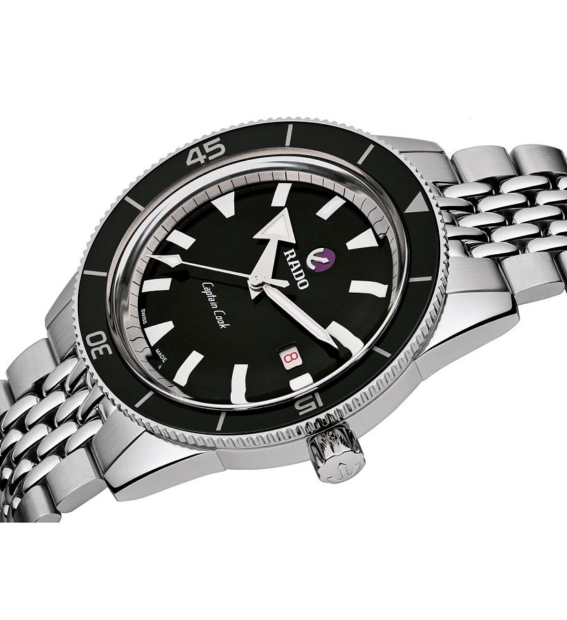 Часы Rado Captain Cook Automatic R32505153 — керамика сталь металл, Швейцария