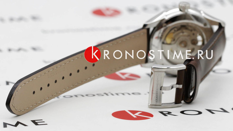 Часы Hamilton Jazzmaster Open Heart Auto H32675540 — синий, металл сталь