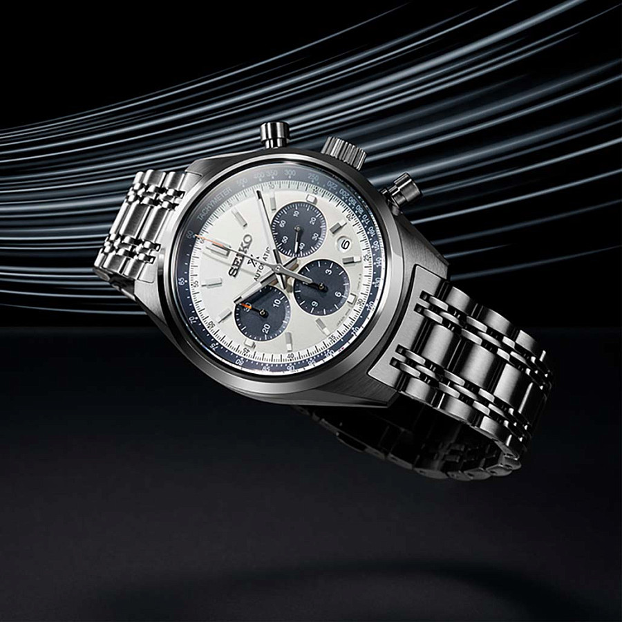 Часы Seiko Prospex Speedtimer SRQ047 — сталь металл, Япония