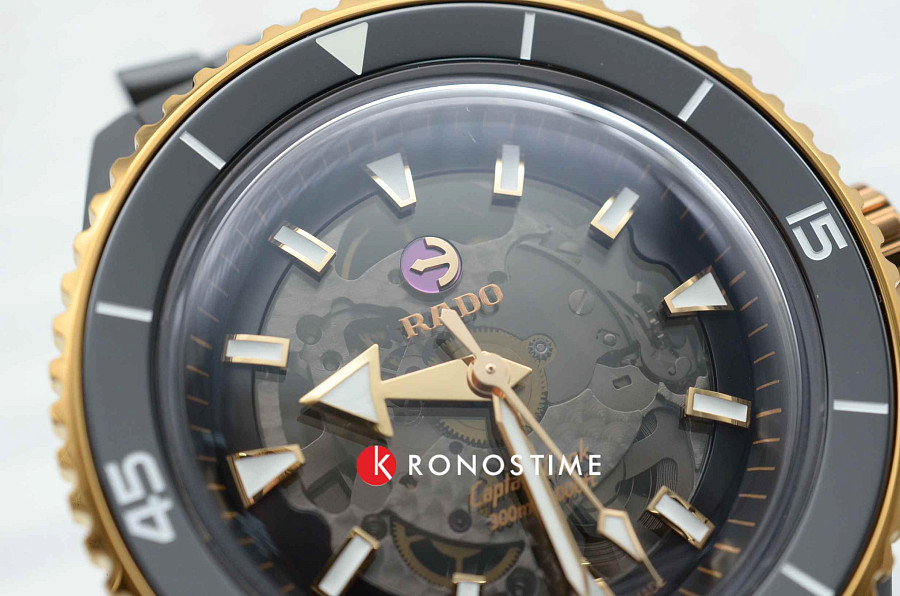 Часы Rado Captain Cook High-Tech Ceramic R32127162 — мужские, высокотехнологичная керамика