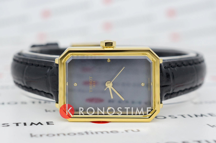 Часы Tissot SRV 30mm T160.110.36.126.00 — кварцевые, металл сталь