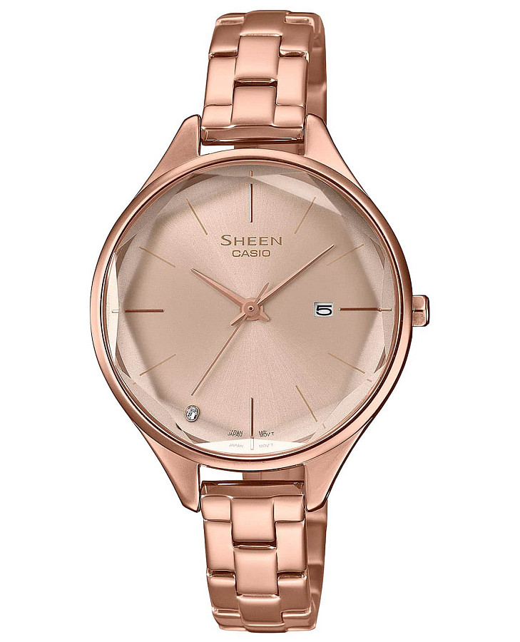 Часы Casio Sheen SHE-4062PG-4A — женские, золотистый