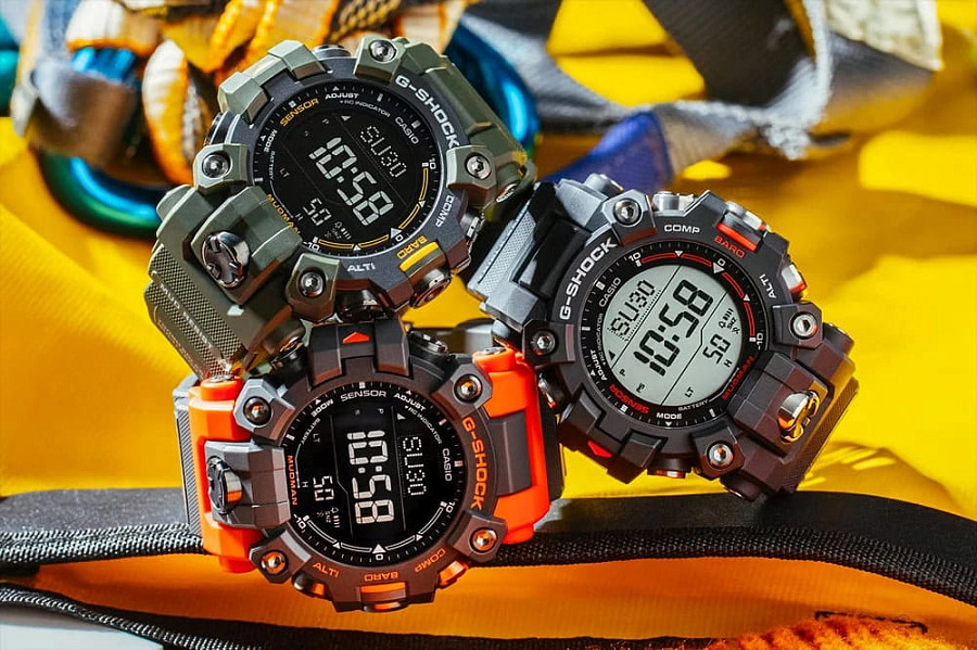 Часы Casio G-Shock GW-9500-1DR (GW-9500-1ER) — черный, пластик