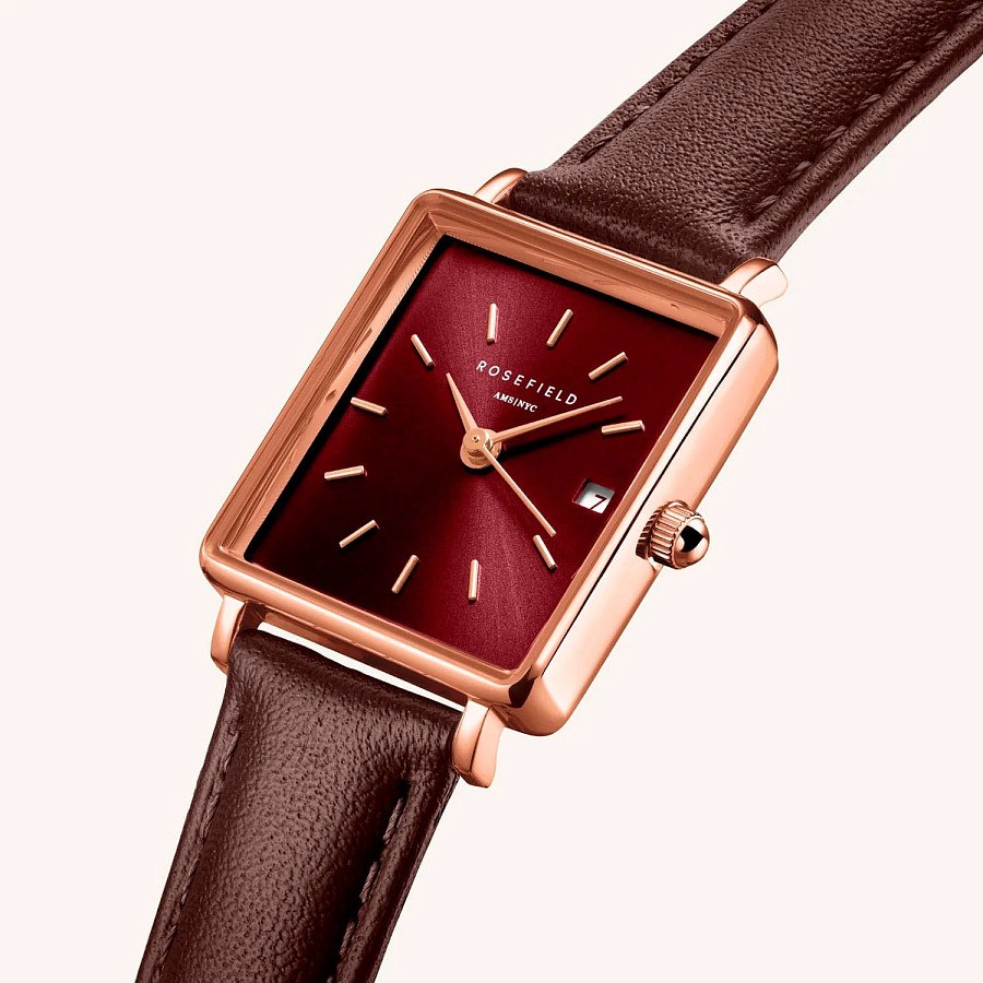 Часы Rosefield Boxy XS QBBLR-Q56 — кварцевые, США, женские