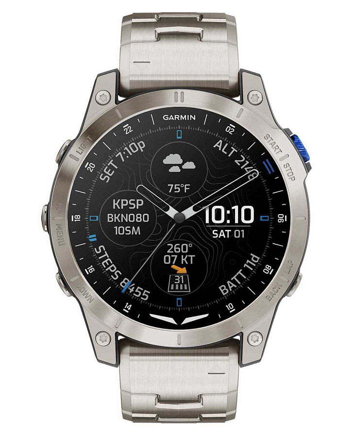 Часы Garmin D2 Mach 1 010-02582-51 — мужские, цветной