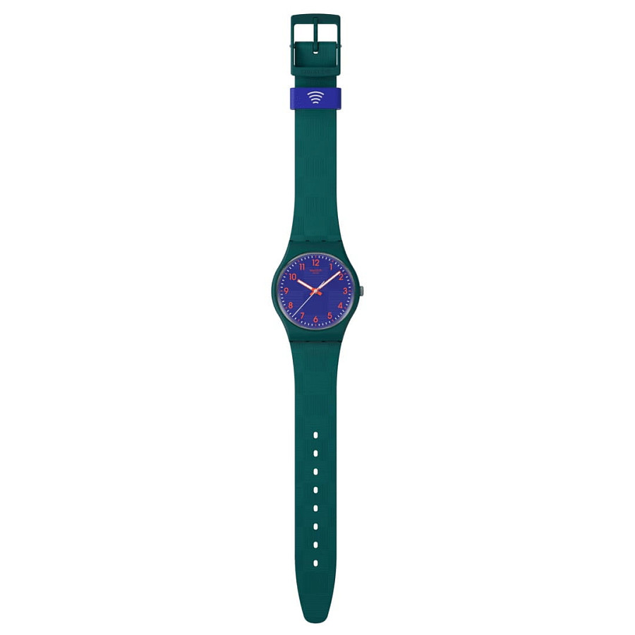 Часы Swatch Pattern Formation Pay! SO28N120-5300 — силикон, женские