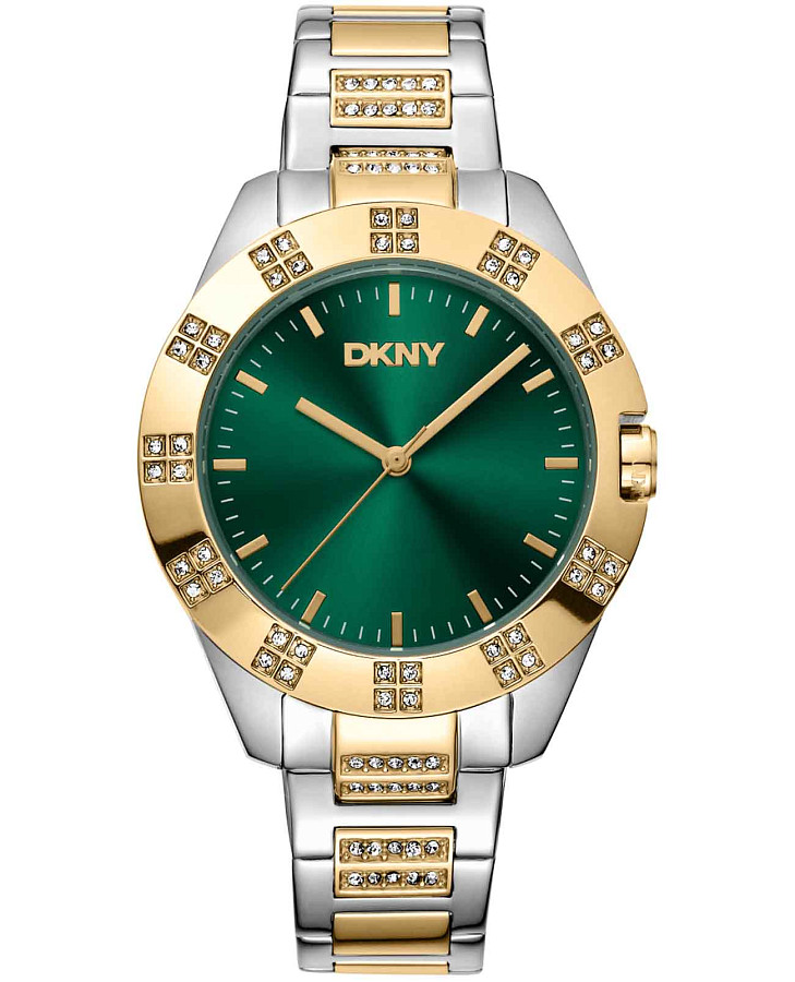 Часы DKNY Park Ave Glitz DK1L019M0065 — женские, зеленый