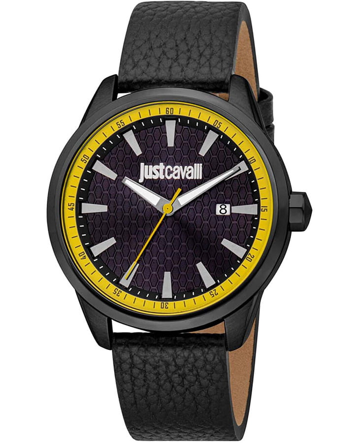Часы Just Cavalli Cavaliere JC1G385L0045 — мужские, черный