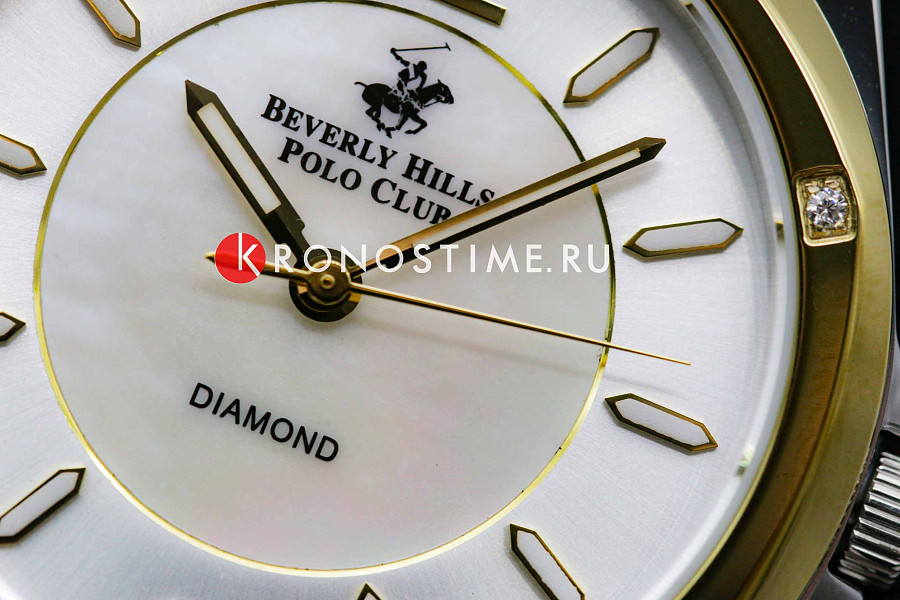 Часы Beverly Hills Polo Club BP3351X.220 — перламутровый, сталь металл