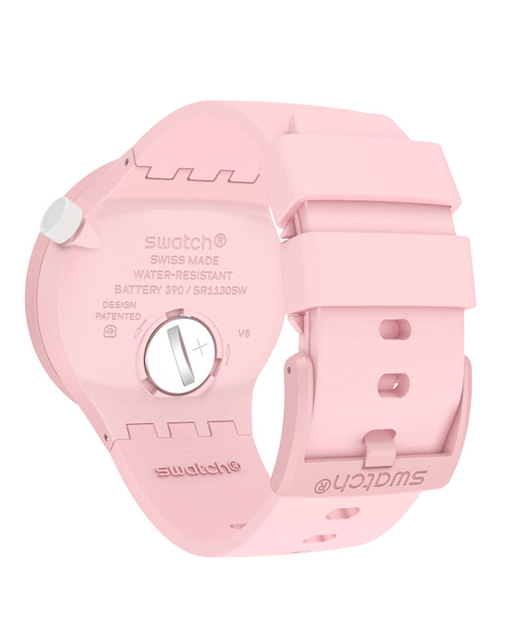 Часы Swatch Big Bold Bioceramic Lacquered SB03P100 — Швейцария, кварцевые