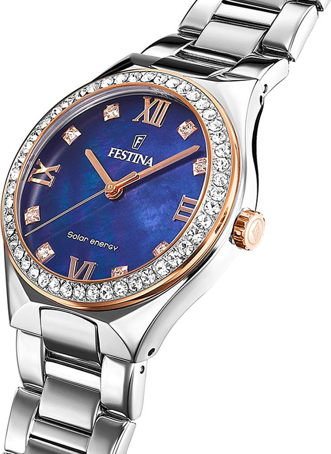 Часы Festina Solar F20658/2 — сталь, Испания