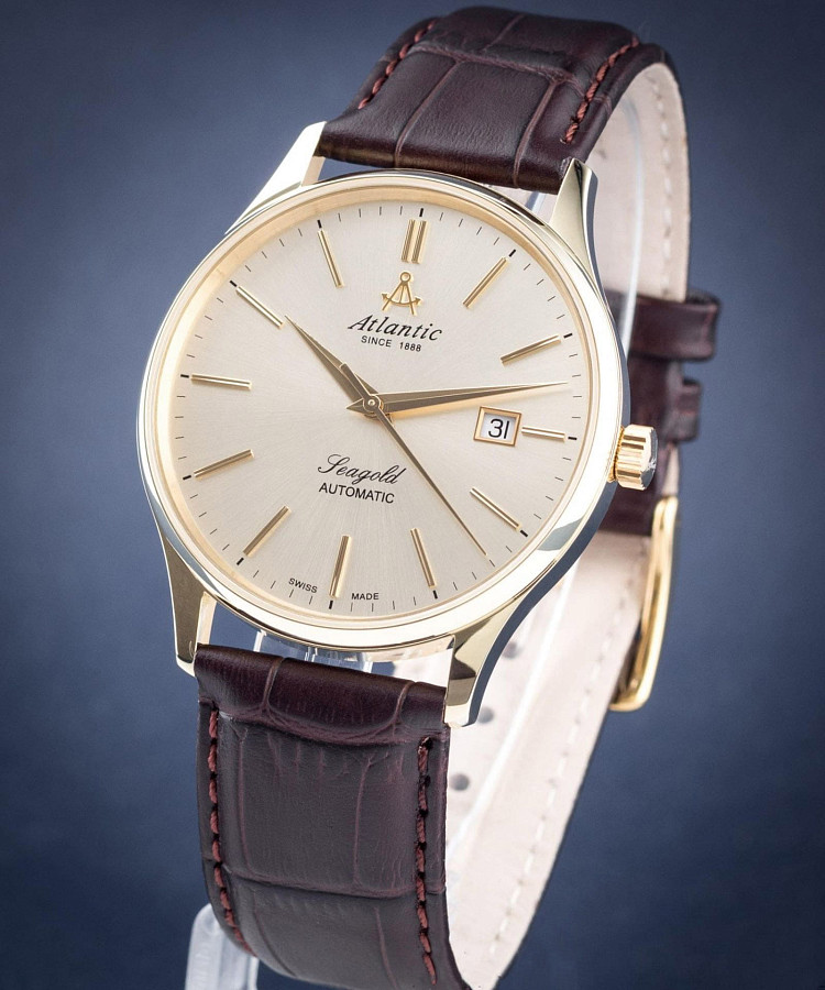 Часы Atlantic Seagold 95744.65.31 — Швейцария, механические