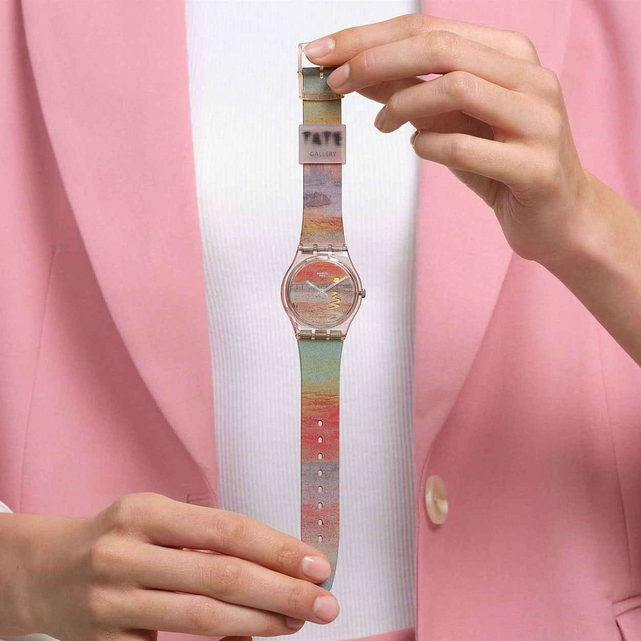 Часы Swatch Gent Biosourced Standart SO28Z700 — женские, разноцветный