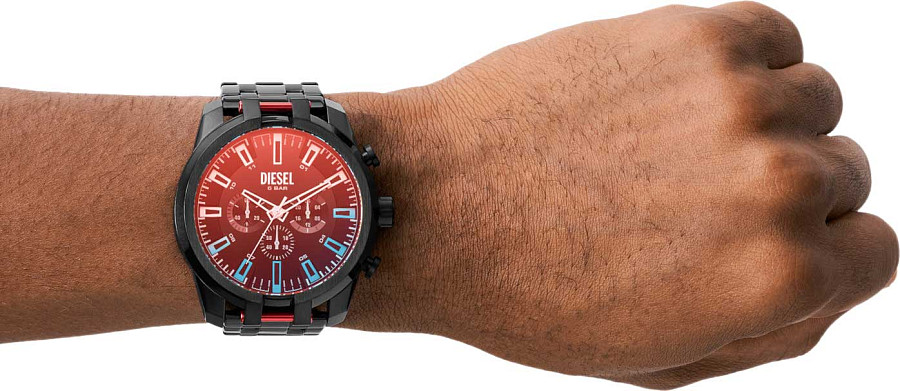 Часы Diesel Split DZ4589 — кварцевые, сталь металл