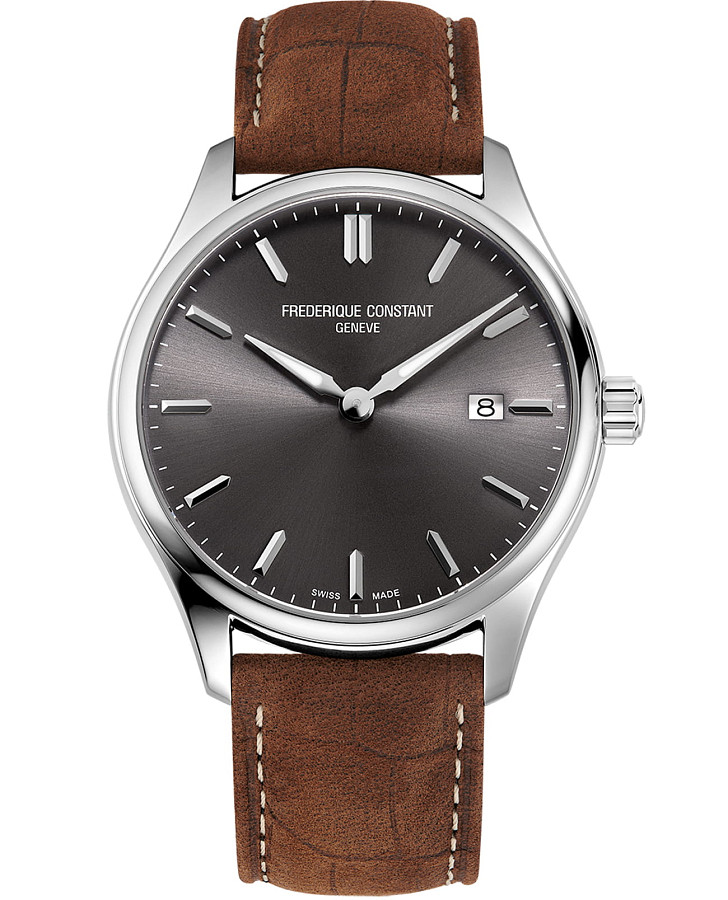 Часы Frederique Constant Classics Quartz FC-220DGS5B6 — мужские, черный