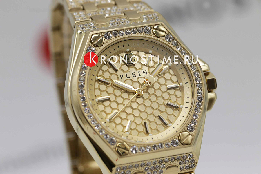 Часы Philipp Plein Extreme Lady PWJAA0822 — нержавеющая сталь с ip-покрытием, женские