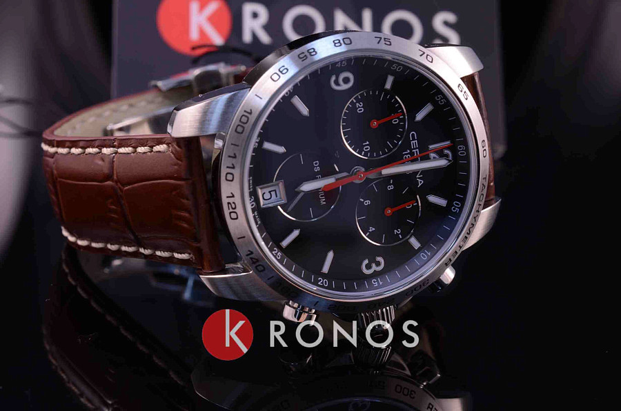 Часы Certina C001.417.16.057.00 — кварцевые, сталь металл