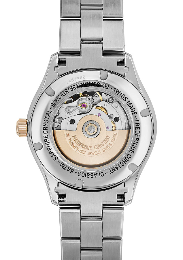 Часы Frederique Constant Ladies Automatic FC-303LGD3BD2B — сталь металл, Швейцария