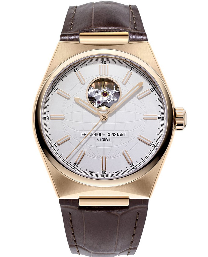 Часы Frederique Constant Highlife Heart Beat FC-310V4NH4 — мужские, белый