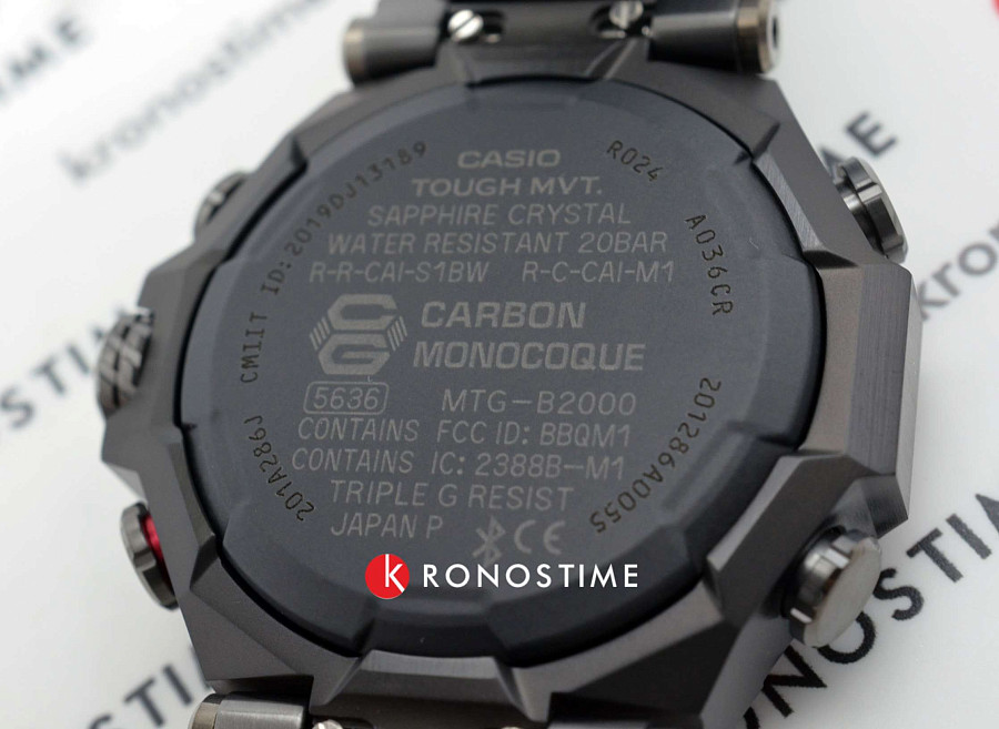 Часы Casio G-Shock Premium MTG-B2000BD-1A4 — Япония, электронные