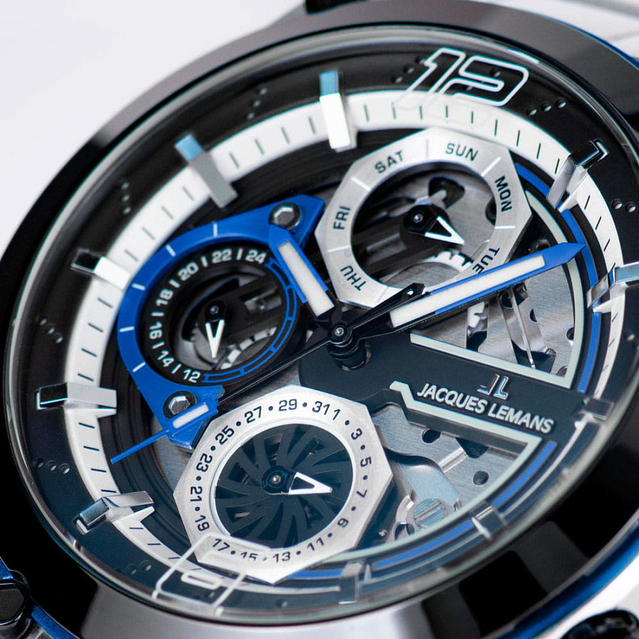 Часы Jacques Lemans Sport 1-2150D — нержавеющая сталь, мужские