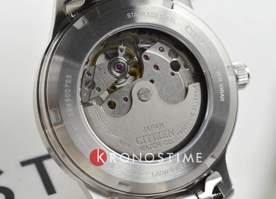 Часы Citizen Automatic NJ0191-83A — мужские, нержавеющая сталь
