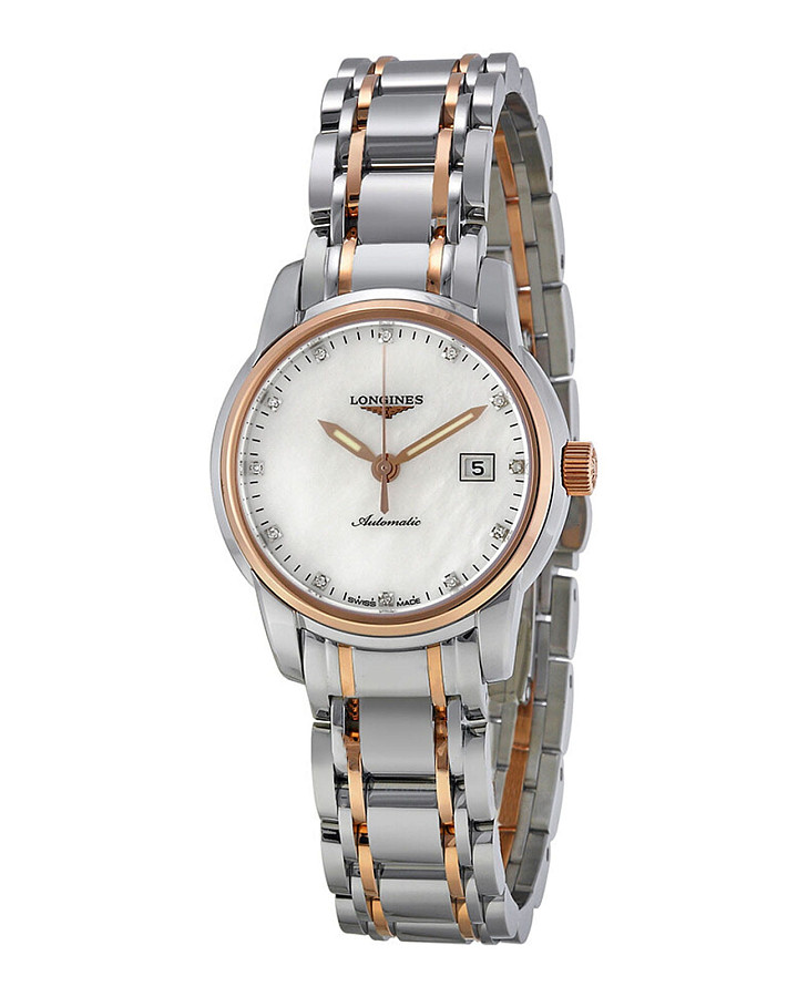 Часы Longines Saint-Imier L2.563.5.88.7 — нержавеющая сталь и 18 каратное розовое золото, женские