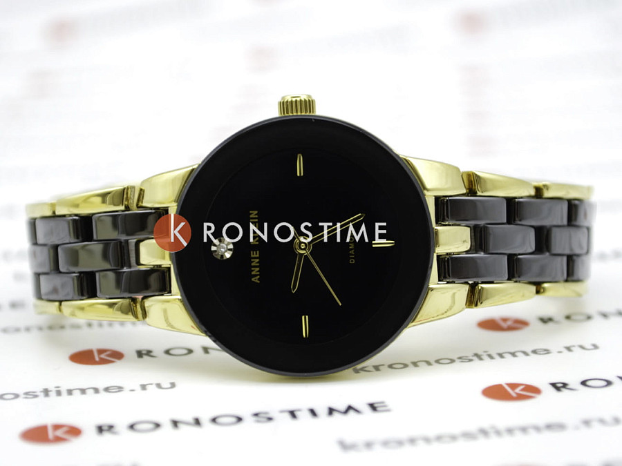 Часы Anne Klein Diamond 1610BKGB — артикул 1610BKGB