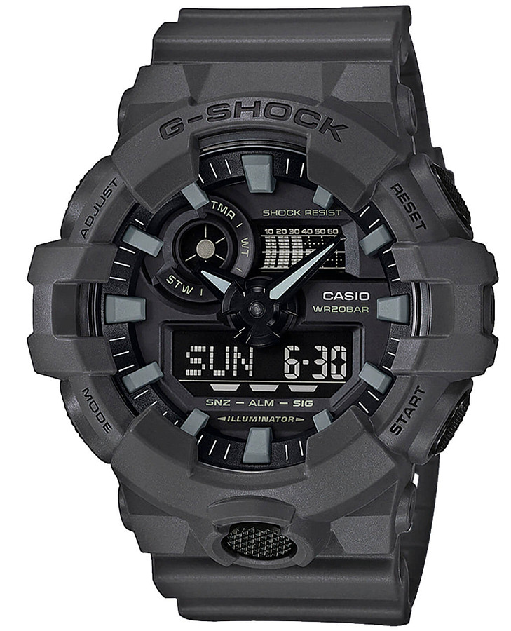Часы Casio G-Shock GA-700UC-8A — мужские, черный