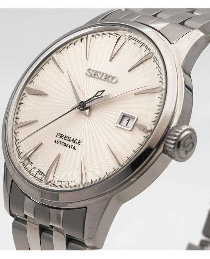Часы Seiko Presage Cocktail Time SRPG23J1 — мужские, серебристый