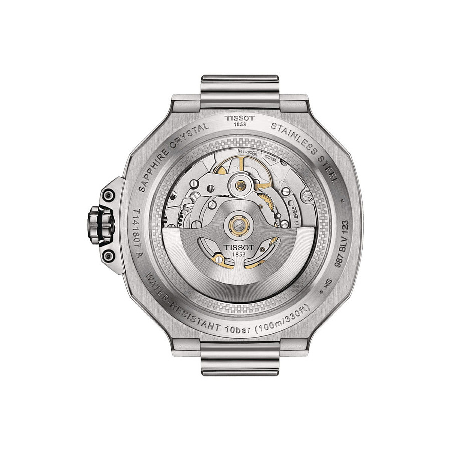Часы Tissot T-Race Powermatic 80 T141.807.11.041.00 — сталь металл, Швейцария