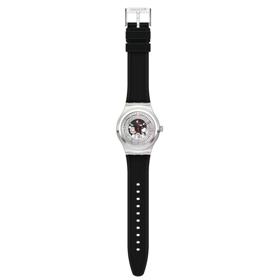 Часы Swatch Irony Sistem51 YIS431 — сталь металл, Швейцария