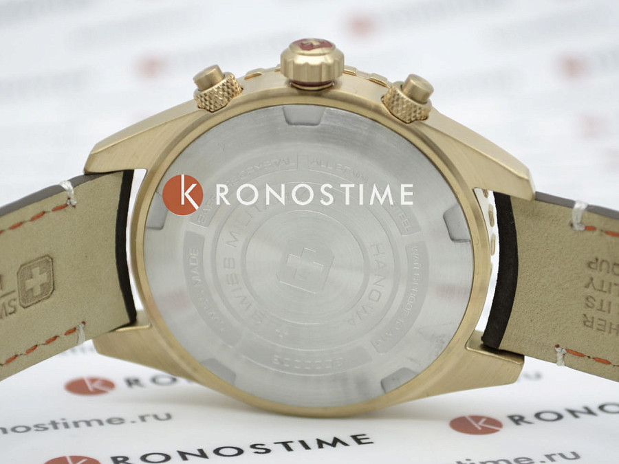 Часы Swiss Military Hanowa Afterburn Chrono SMWGC0000320 — серый, металл сталь