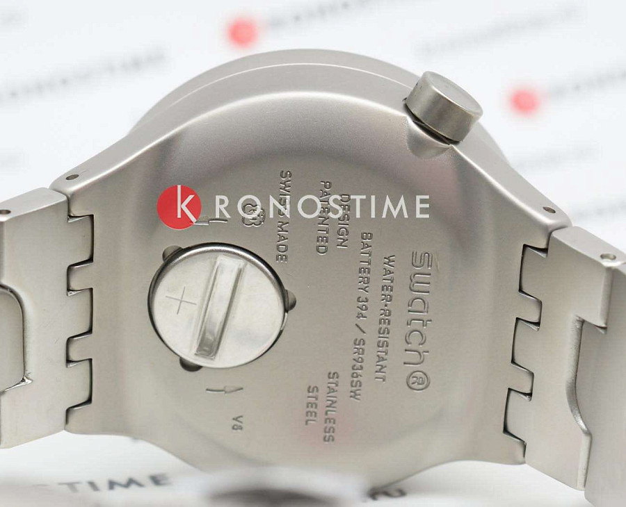 Часы Swatch Big Bold Irony Standard SB07S101G — нержавеющая сталь, мужские