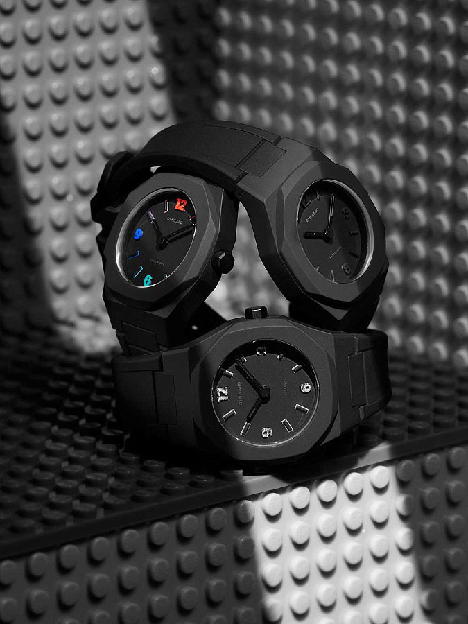 Часы D1 Milano Nanochrome NCRJ01 — женские, силикон