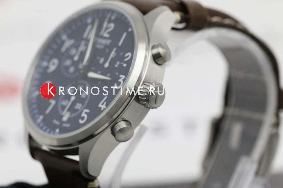Часы Tissot Chrono XL Vintage T116.617.16.042.00 — мужские, кожаный