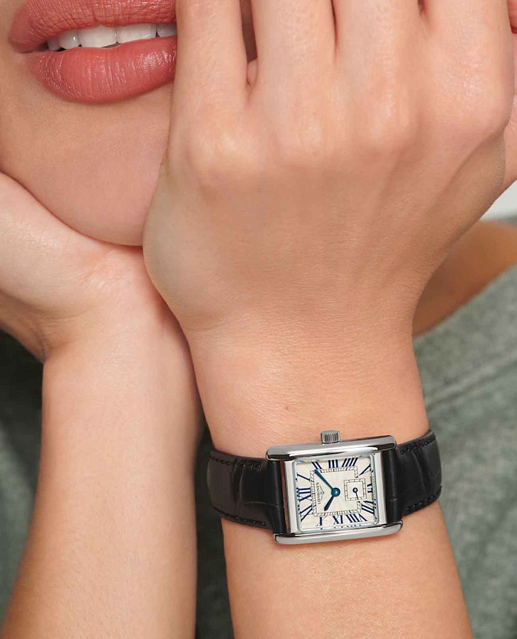 Часы Longines DolceVita L5.200.4.71.2 — женские, кожаный