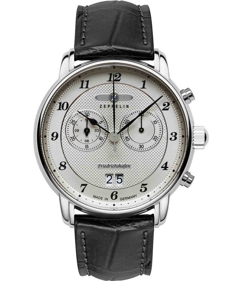 Часы Zeppelin Fridrichshafen 85844 — мужские, серебристый