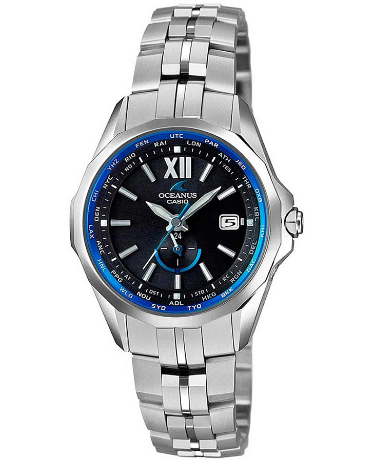 Часы Casio Oceanus OCW-S340-1A — женские, черный