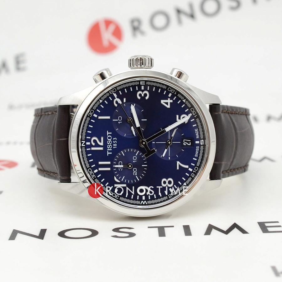 Часы Tissot Chrono L 42mm T116.417.16.042.00 — кварцевые, металл сталь