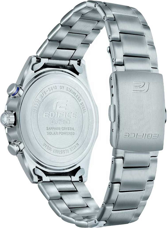 Часы Casio Edifice EFS-S610D-1AVUDF — кварцевые, сталь металл