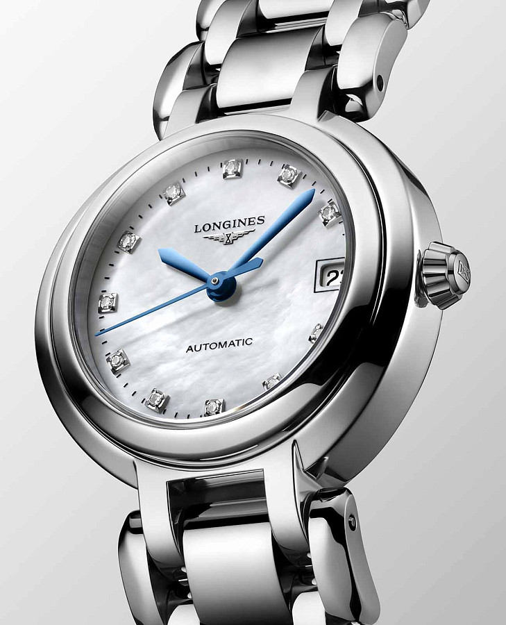 Часы Longines PrimaLuna L8.111.4.87.6 — металл сталь, Швейцария