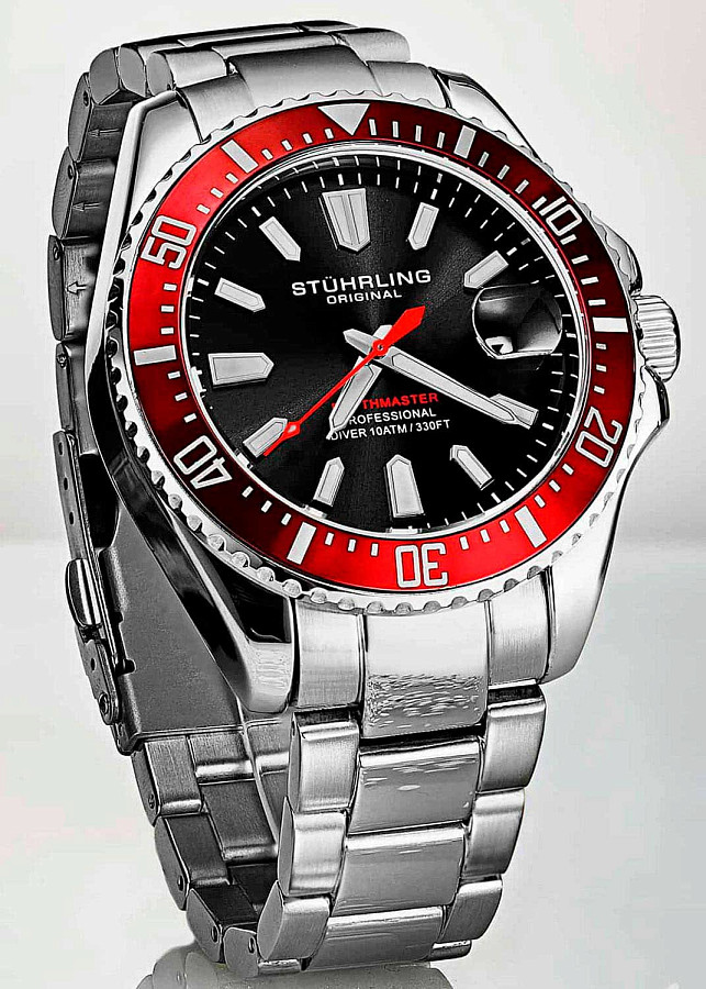 Часы Stuhrling Depthmaster 3950A.4 — артикул 3950A.4