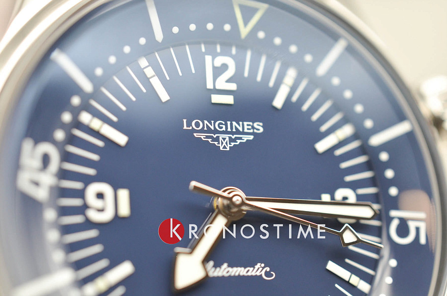Часы Longines Legend Diver L3.764.4.90.7 — нержавеющая сталь, мужские