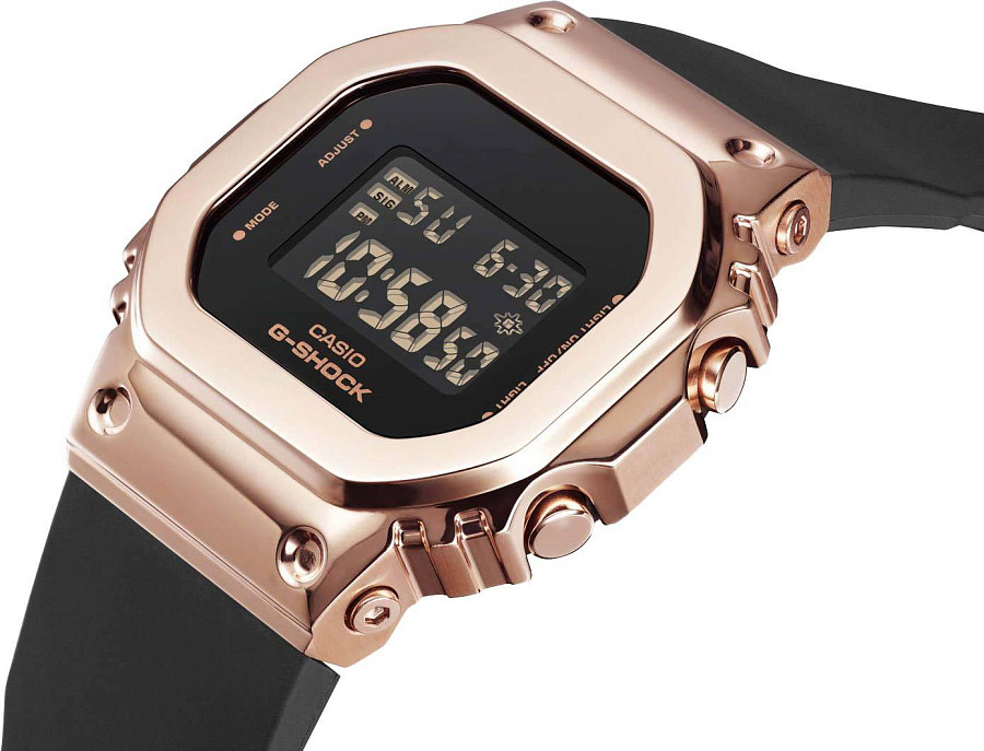 Часы Casio G-Shock GM-S5600PG-1DR (GM-S5600PG-1ER) — пластик металл сталь, Япония