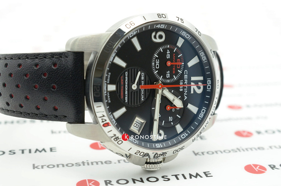 Часы Certina DS Podium Chronograph Lap Timer C034.453.16.057.00 — сталь, Швейцария